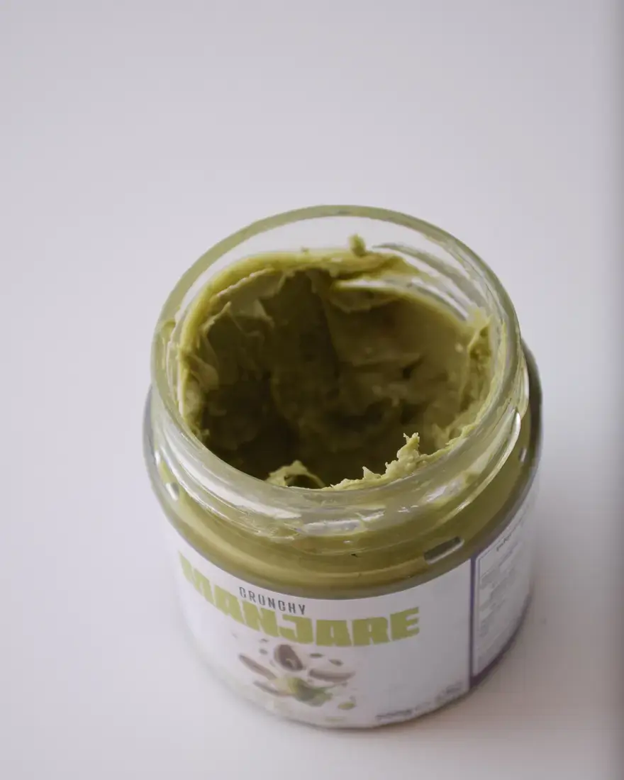 Crème de pistache, macro