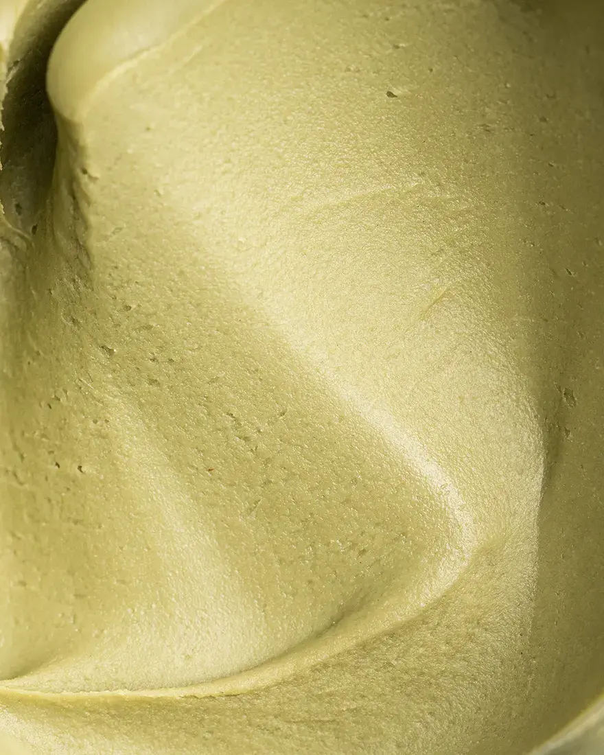 La matière de la crème Manjare Original, lisse et dense
