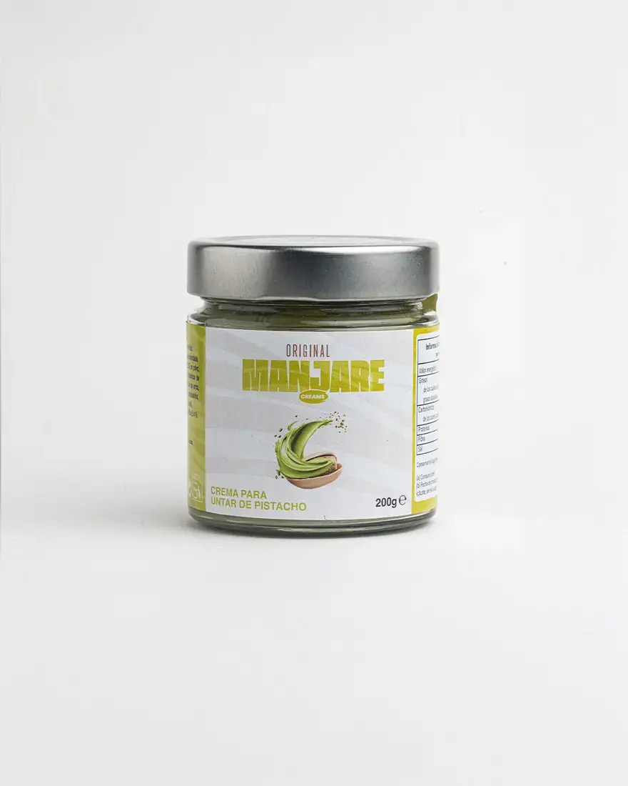 Manjare Original — crème de pistache à tartiner, pot de 200 g